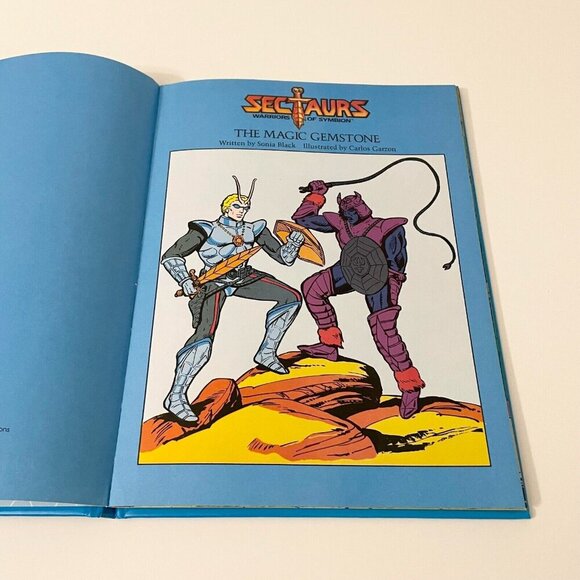 Vintage 1985 Marvel Books Sectaurs The Warriors Of Symbion The Magic Gemstone - Picture 8 of 15